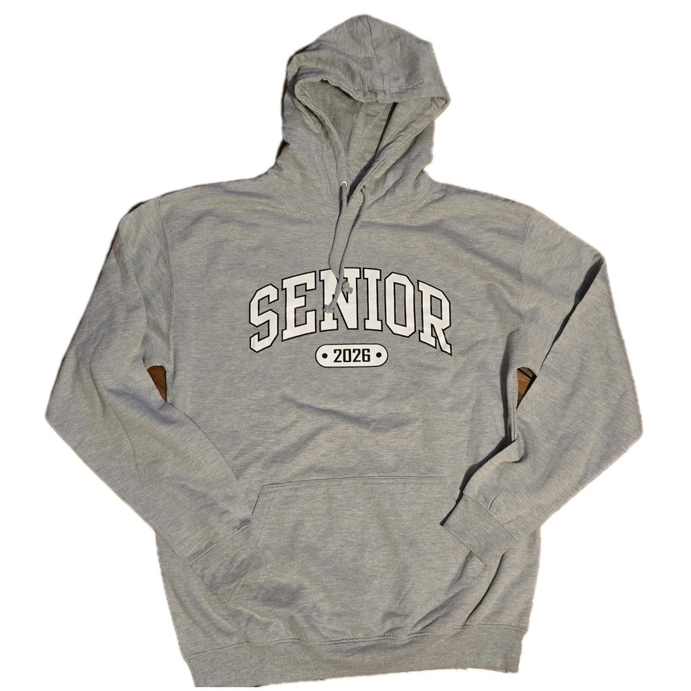 Graduate 2026 Seniors Hoodie Sweater Large Just Hoods Comfy casual relaxed